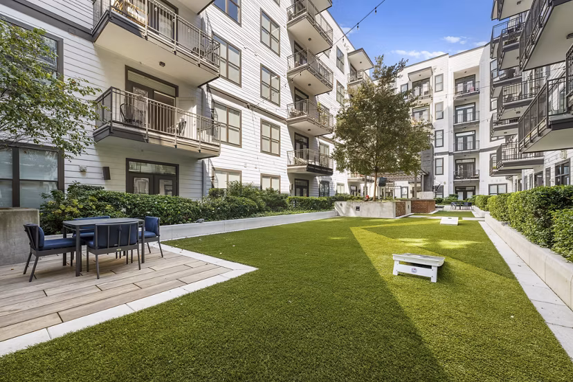 dog park at The Atherton Apartments