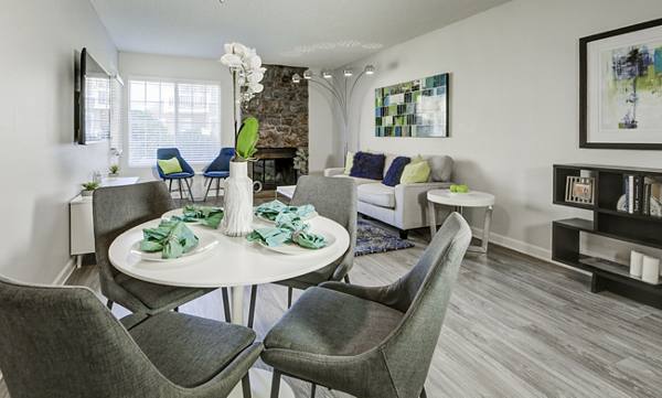 dining area at The Hamptons Apartments