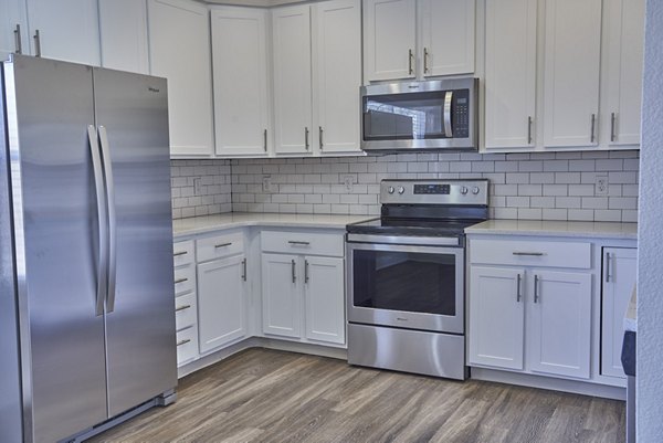kitchen at The Hamptons Apartments