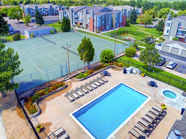 pool at The Hamptons Apartments