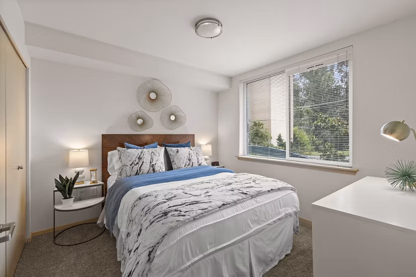 bedroom at Destinations Lynnwood an Overture Community Apartments