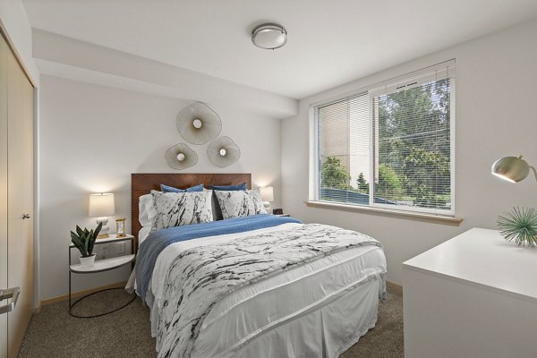 bedroom at Destinations Lynnwood an Overture Community Apartments