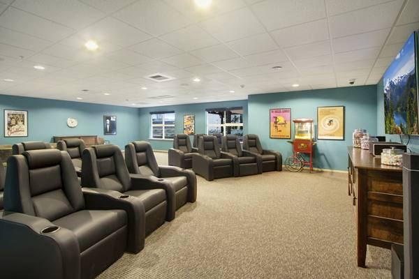 theater at Destinations Lynnwood Apartments