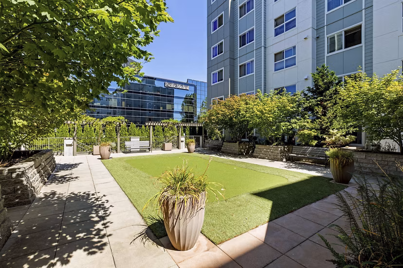 recreational  area at Destinations Lynnwood an Overture Community Apartments
