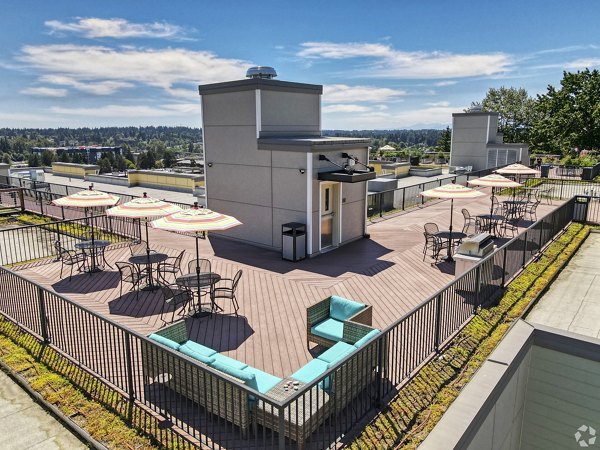 grill area at Destinations Lynnwood an Overture Community Apartments