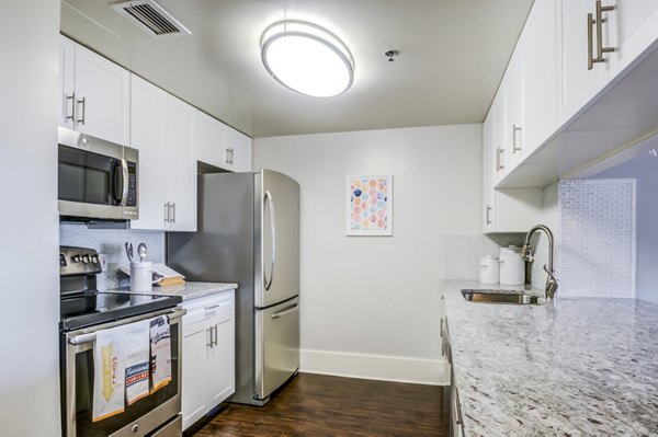 kitchen at Half Moon Harbour Apartments