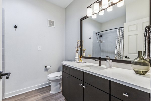 bathroom at Trinity Residences Apartments