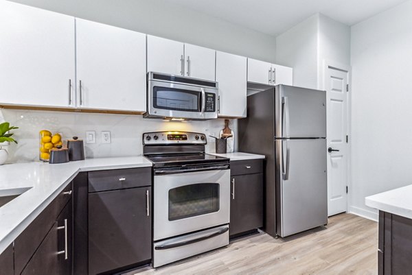 kitchen at Trinity Residences Apartments