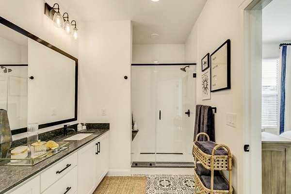 bathroom at Elan Inwood Apartments