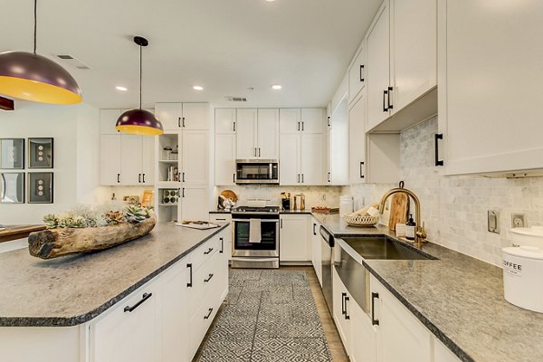 kitchen at Elan Inwood Apartments