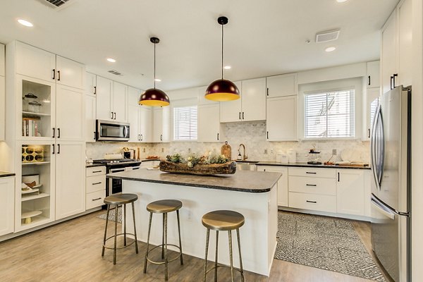 kitchen at Elan Inwood Apartments