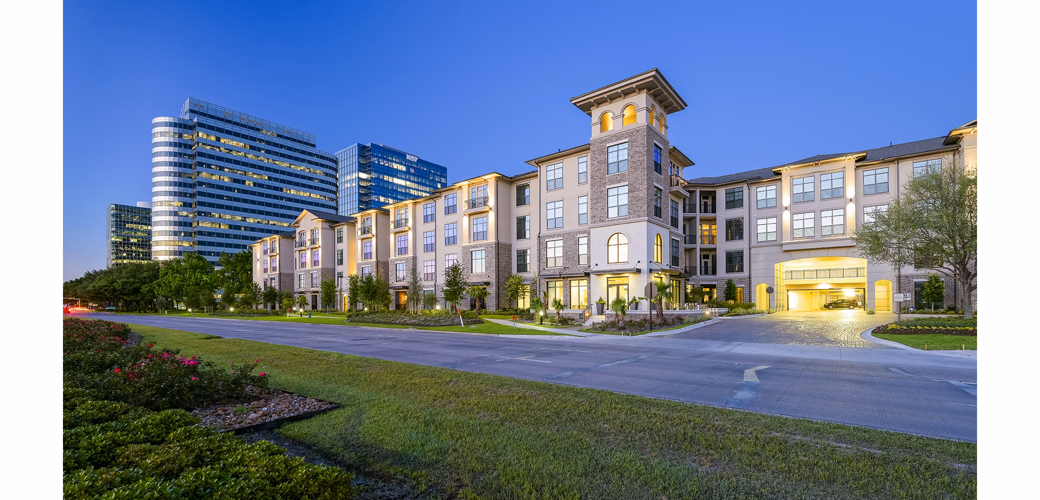 exterior at Arlo Westchase Apartments                                                    