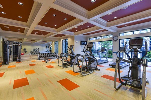 fitness center at Arlo Westchase Apartments                                                                            