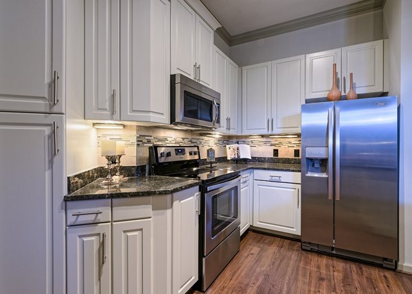 kitchen at Arlo Westchase Apartments                                            