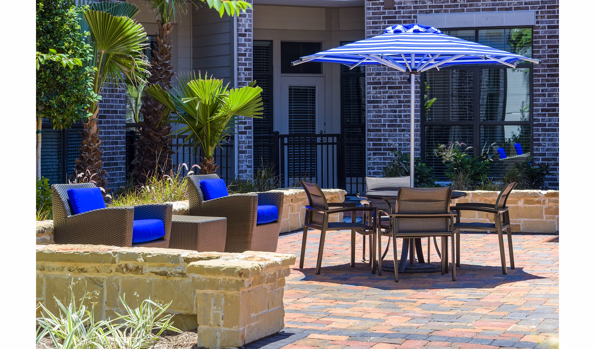 patio/balcony at Arlo Westchase Apartments                                                       