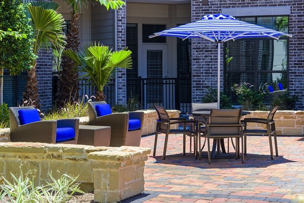 patio/balcony at Arlo Westchase Apartments                                                       