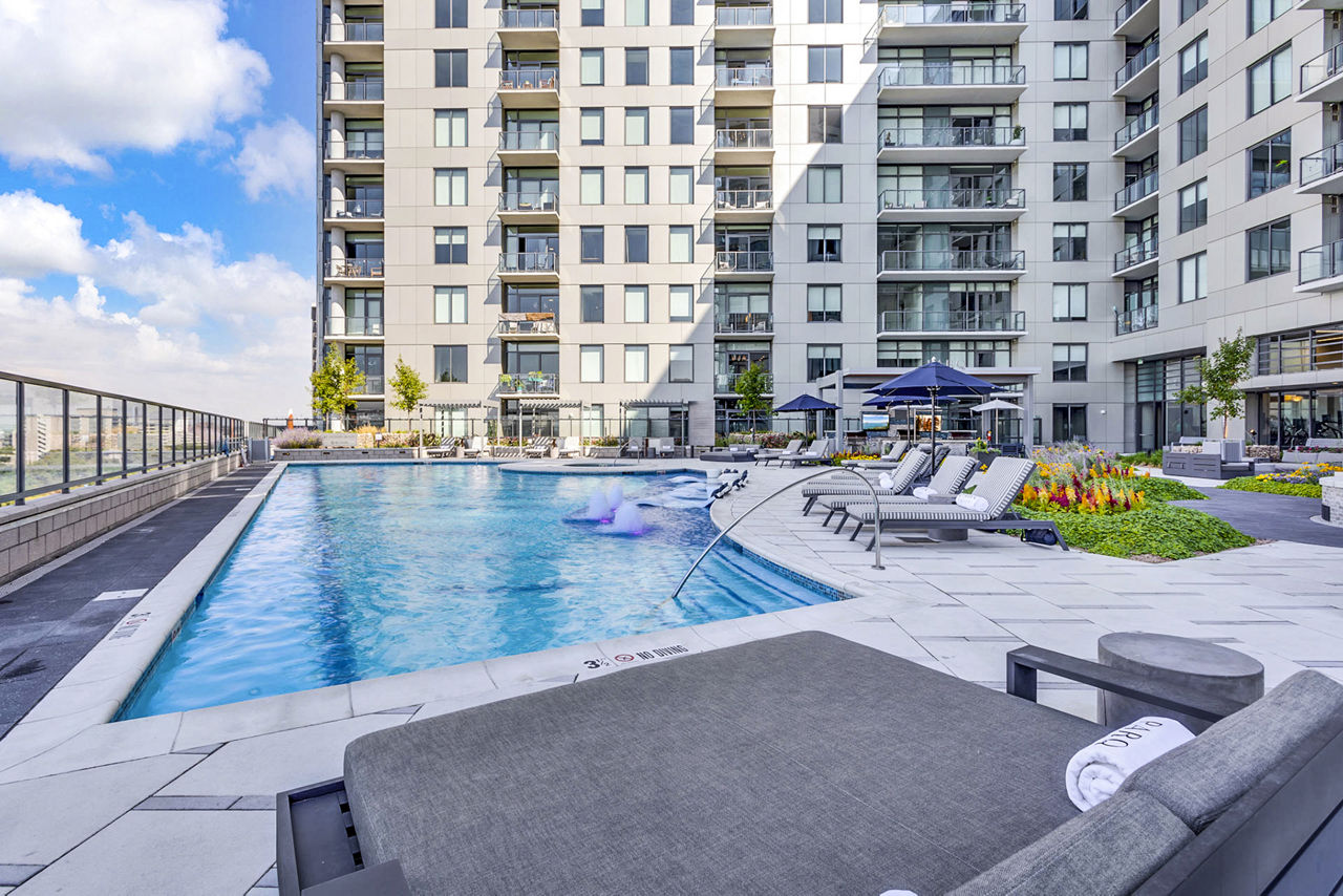 Pool at Parq On Speer Apartments (1 of 5)