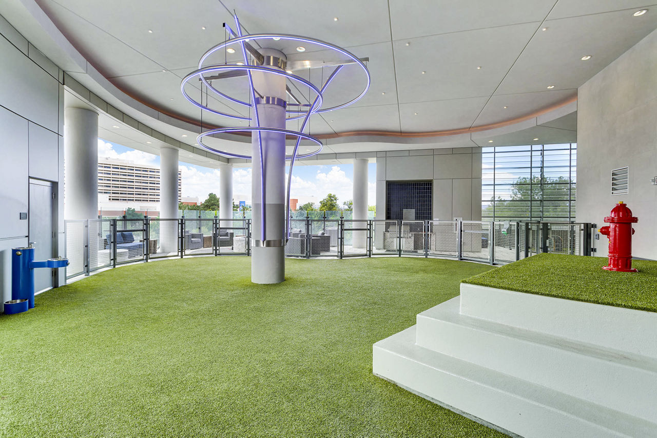 Roof deck at Parq On Speer Apartments (4 of 4)