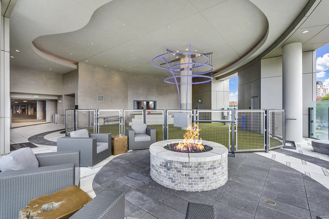Roof deck at Parq On Speer Apartments (2 of 4)