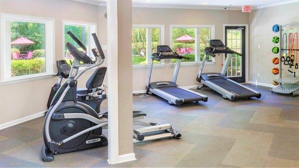 fitness center at Anzio Apartments