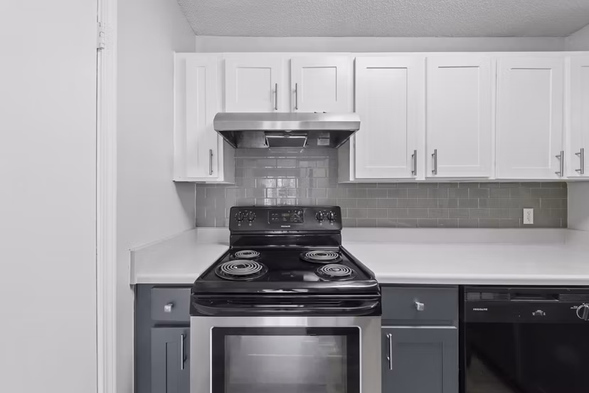 kitchen at Anzio Apartments 