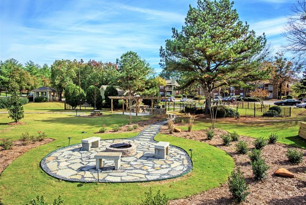 patio at Anzio Apartments 