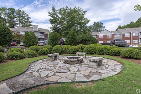 patio at Anzio Apartments 