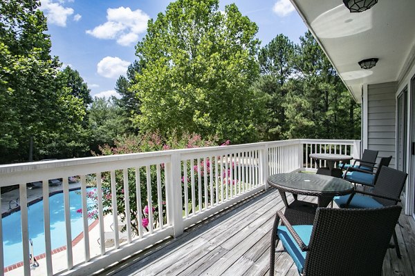 patio at Anzio Apartments 