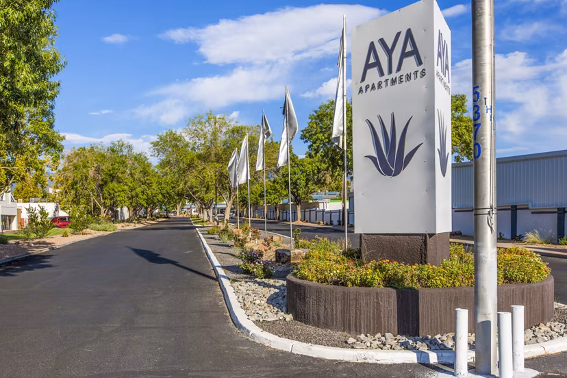 AYA ABQ Apartments: Chic building in vibrant Albuquerque