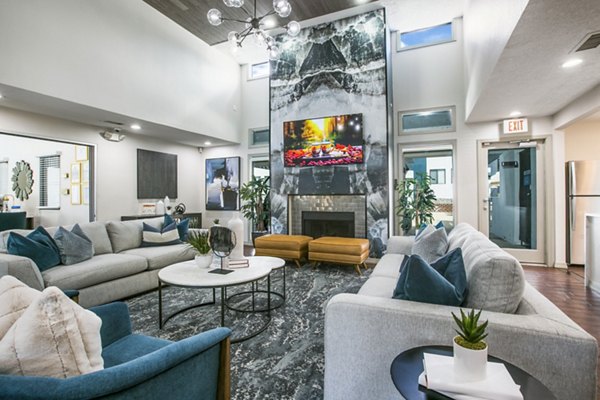 clubhouse/lobby at AYA ABQ Apartments