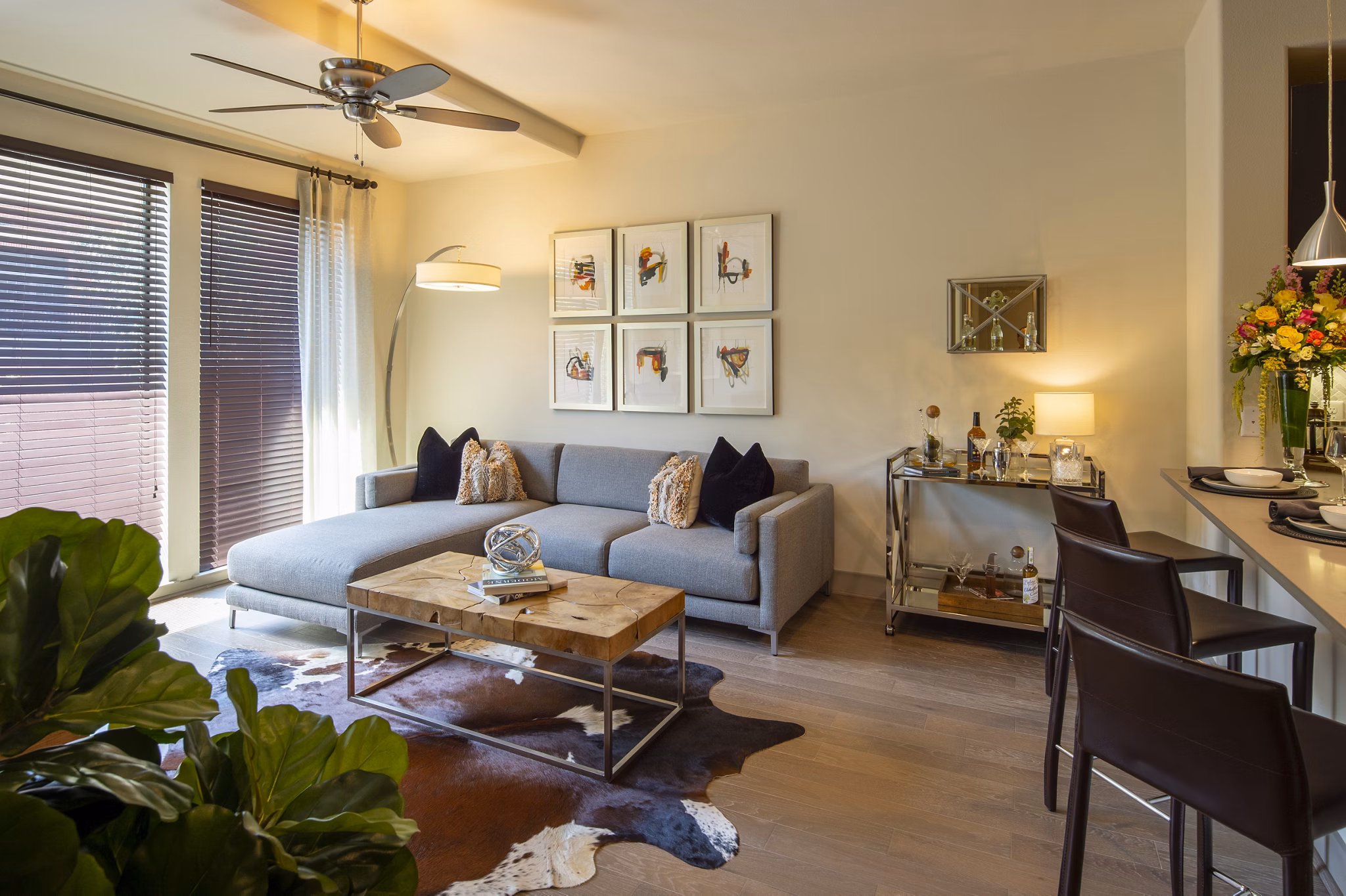 1414 Texas Downtown Apartments: Modern luxury in urban setting, featuring high-rise architecture and downtown views