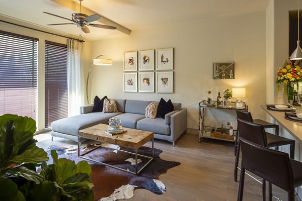 1414 Texas Downtown Apartments: Modern luxury in urban setting, featuring high-rise architecture and downtown views