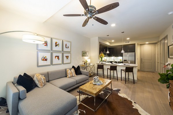 1414 Texas Downtown Apartments: Modern high-rise luxury apartments in downtown with striking skyline views