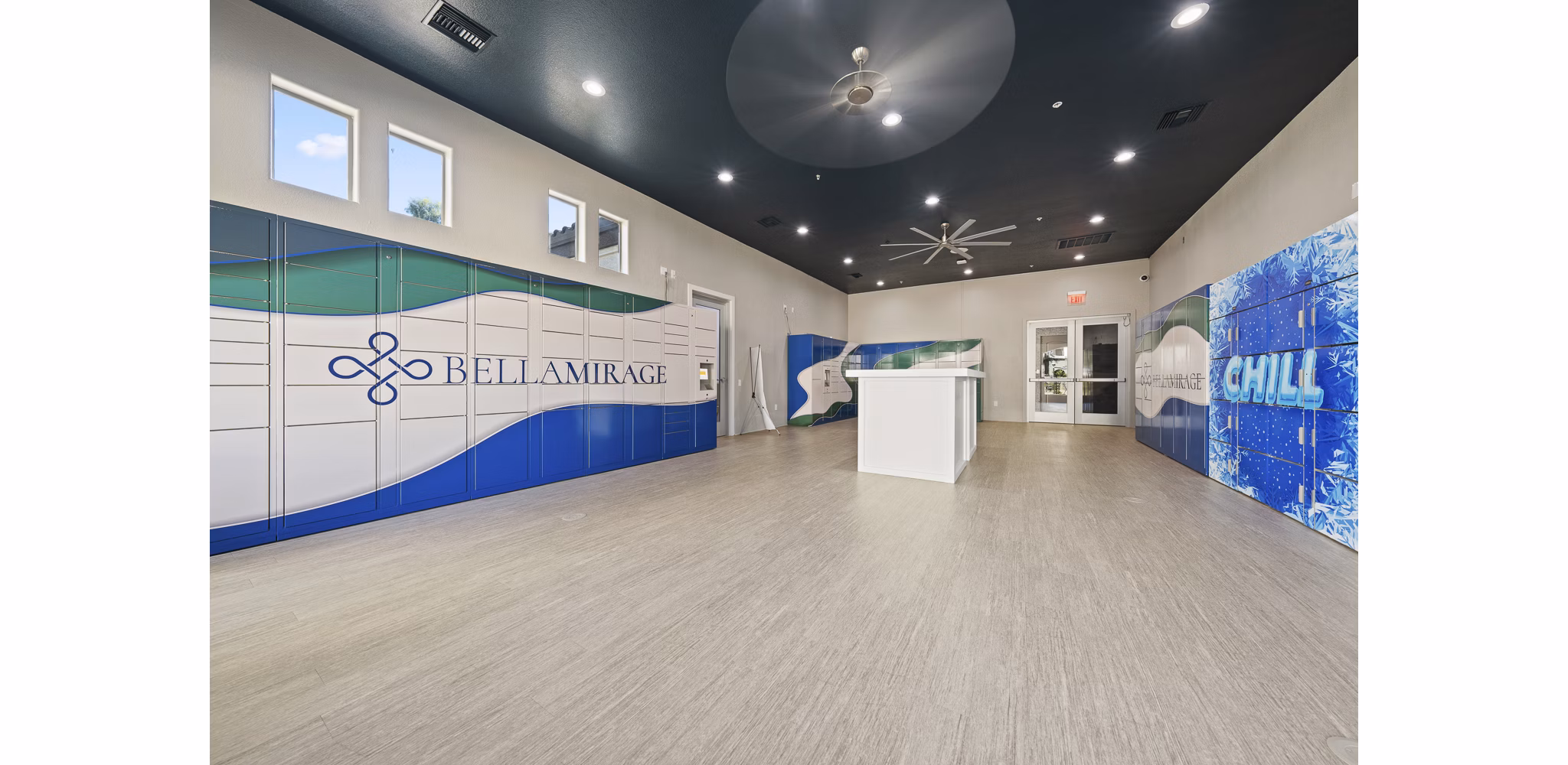 Mail Room at Bella Mirage Apartments