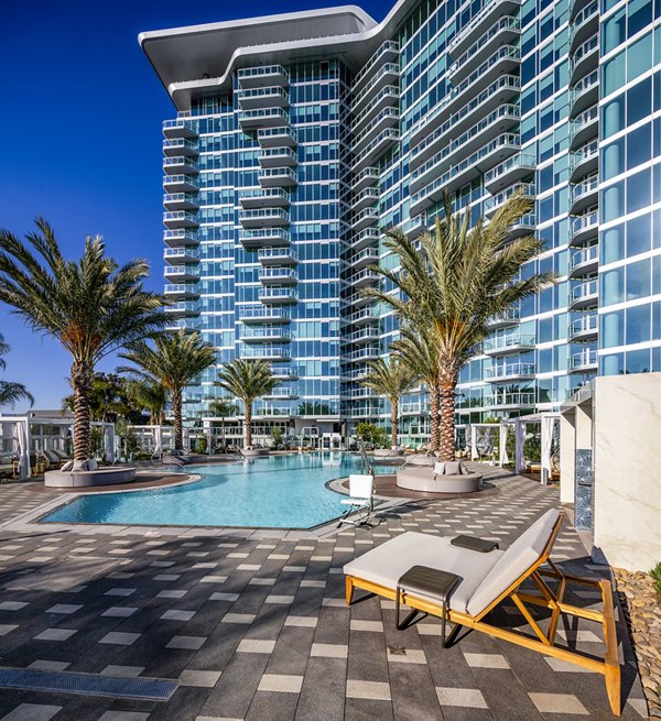 pool at Palisade at Westfield UTC Apartments