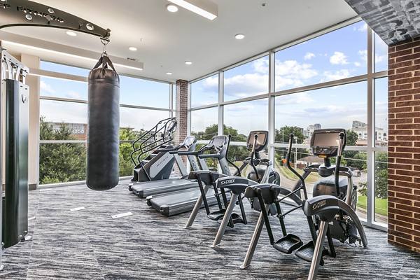 fitness center at 2929 Wycliff Apartments