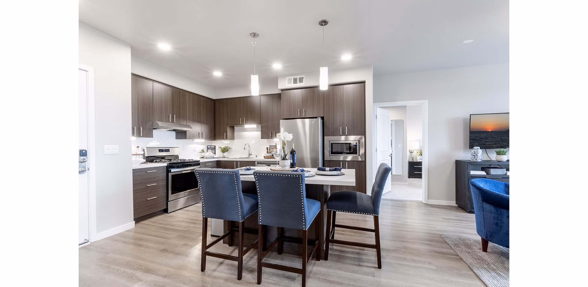 kitchen at Talavera Apartments