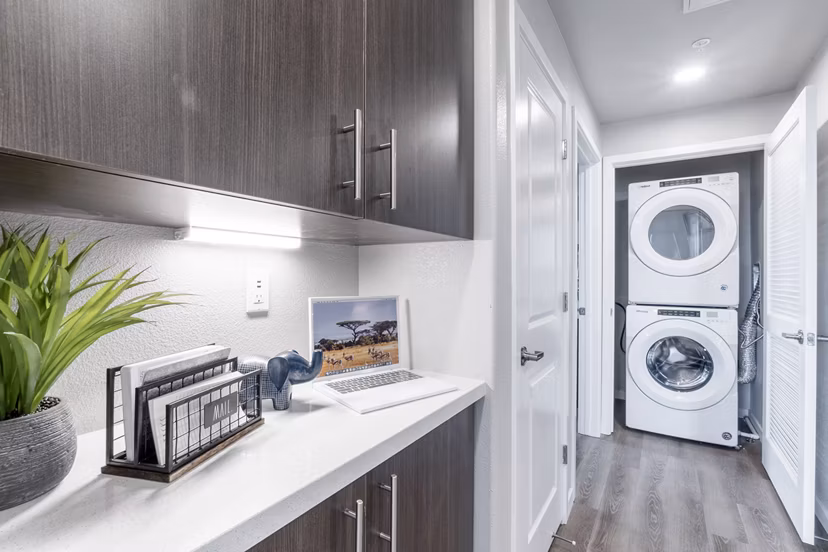 laundry room at Talavera Apartments
