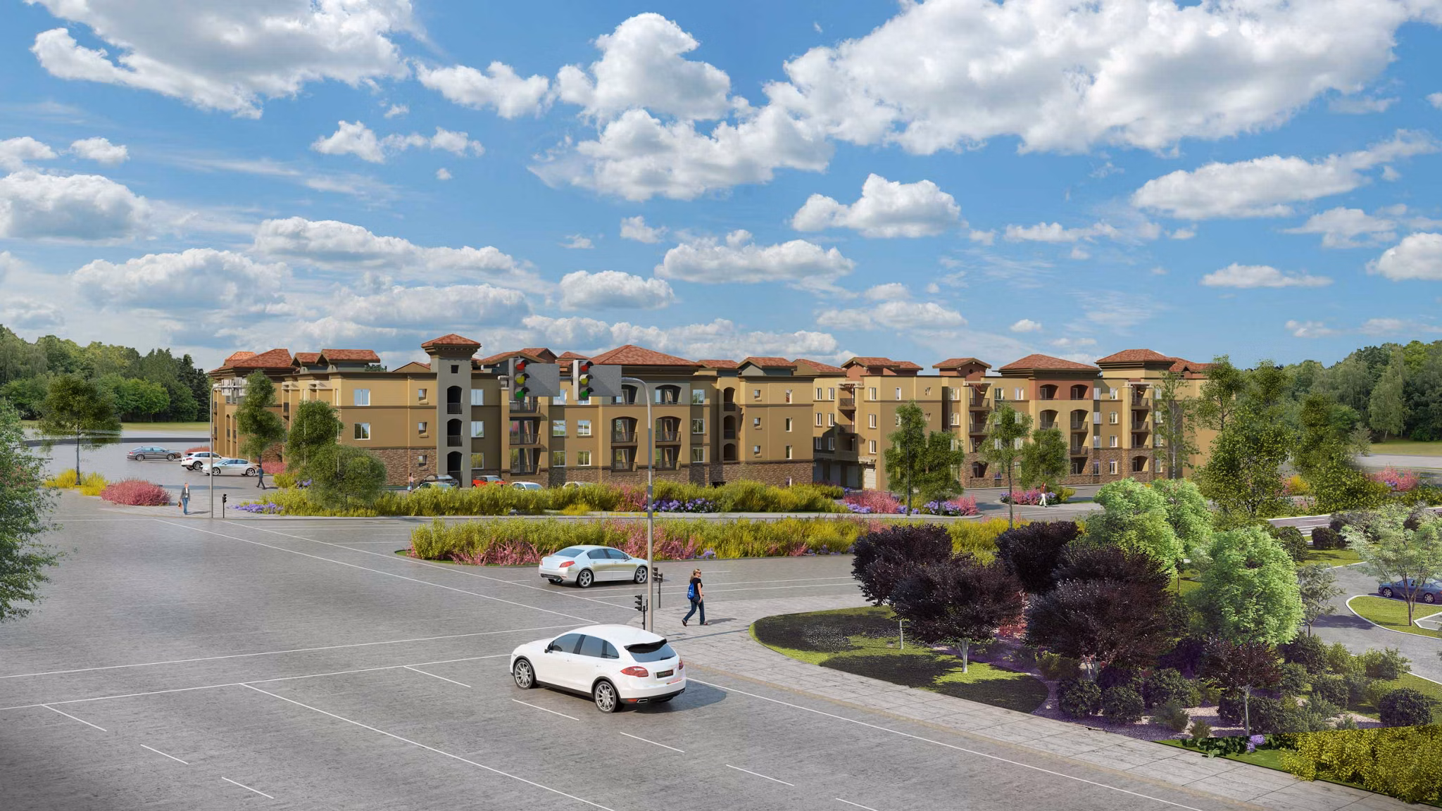rendering at Talavera Apartments