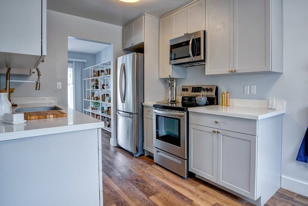 kitchen at Admirals Cove Apartments