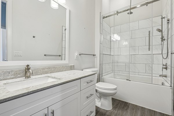 bathroom at High Street View Luxury Apartments