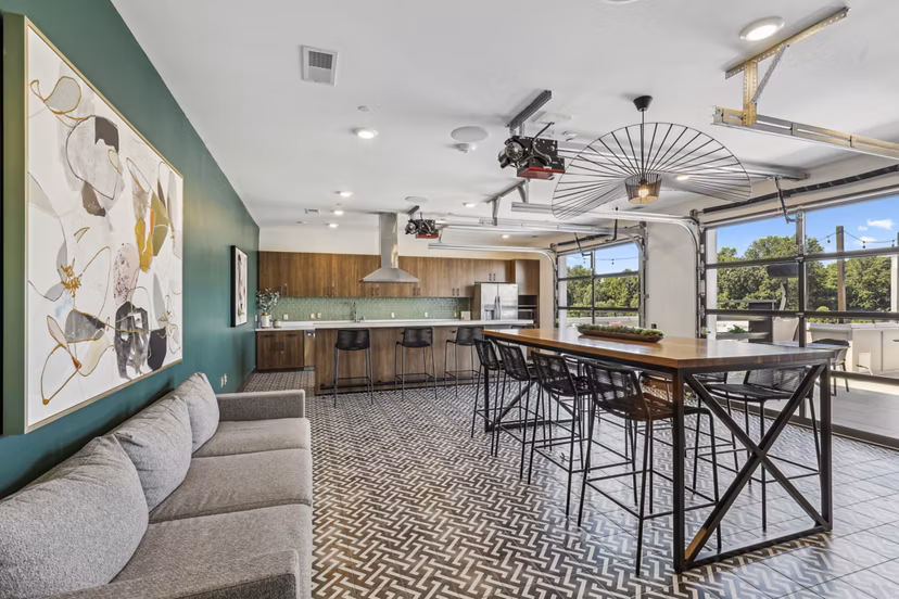 clubhouse at High Street View Luxury Apartments