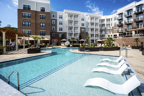 pool at High Street View Luxury Apartments