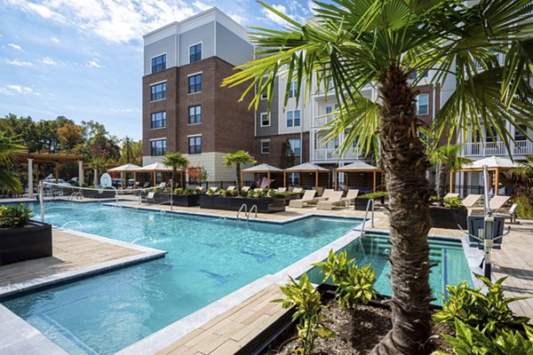 pool at High Street View Luxury Apartments