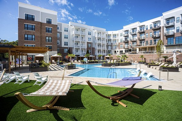 pool at High Street View Luxury Apartments