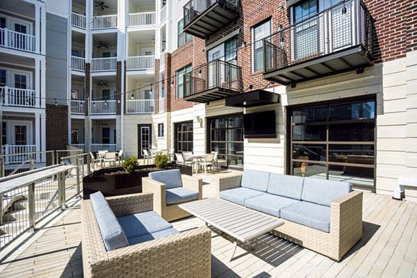 patio at High Street View Luxury Apartments