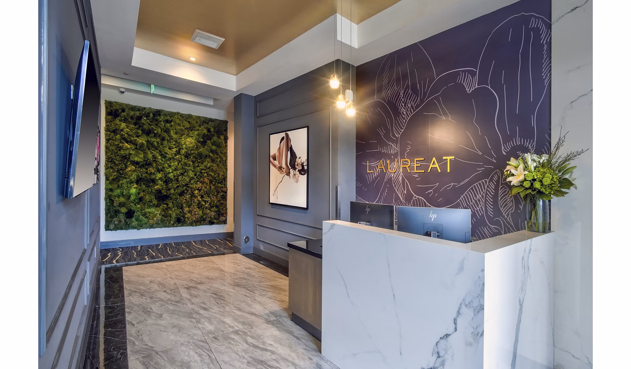 clubhouse at Laureat Apartments 