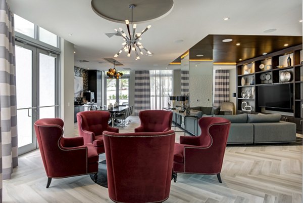 clubhouse at Laureat Apartments 