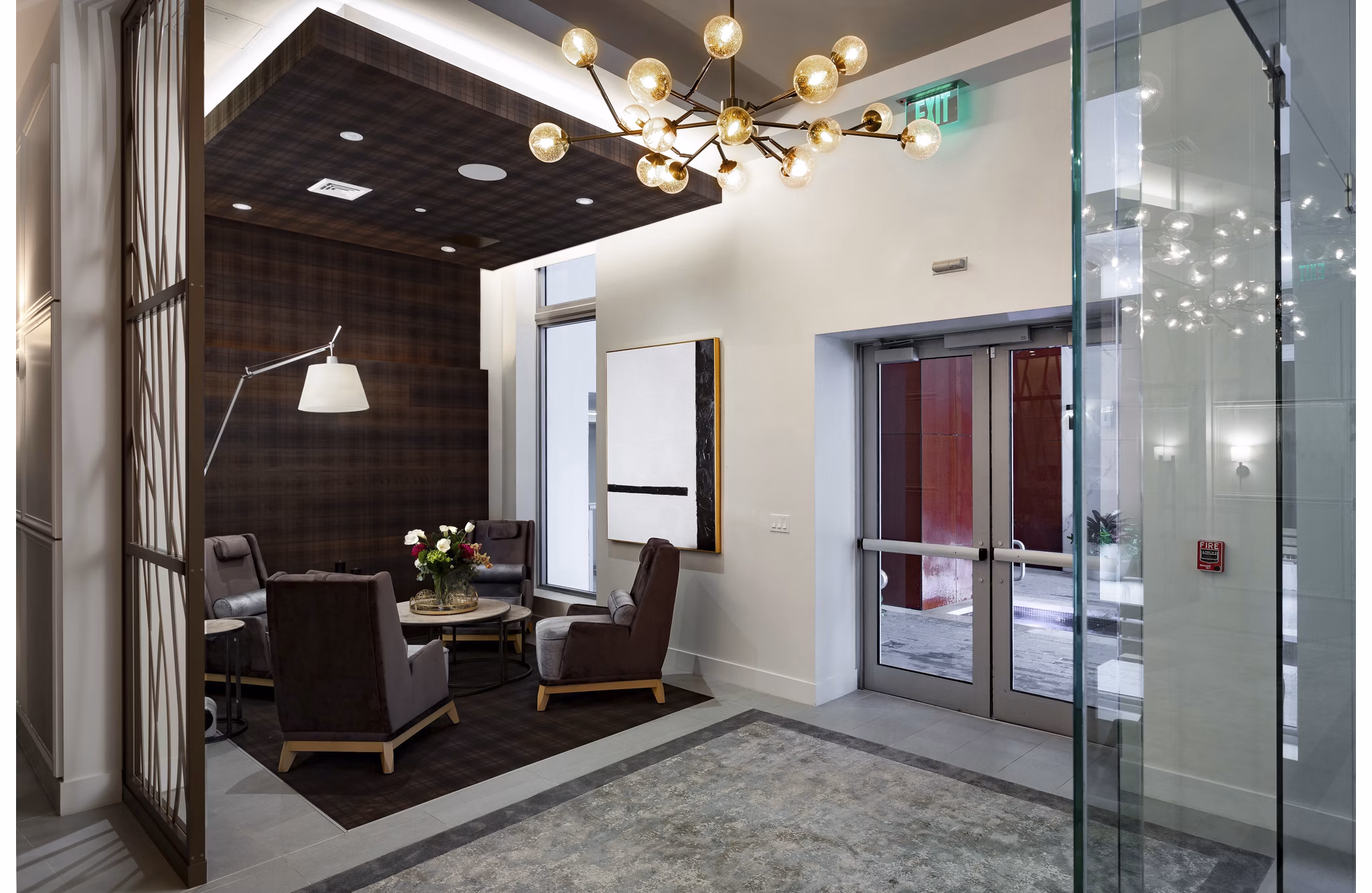 clubhouse at Laureat Apartments 