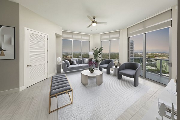 living room at Laureat Apartments 